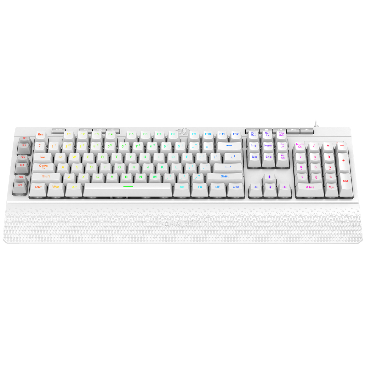 REDRAGON SHIVA Membrane Keyboard – White