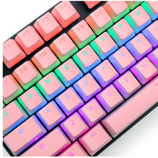 REDRAGON 104 SCARAB Mechanical Key Caps – Pink