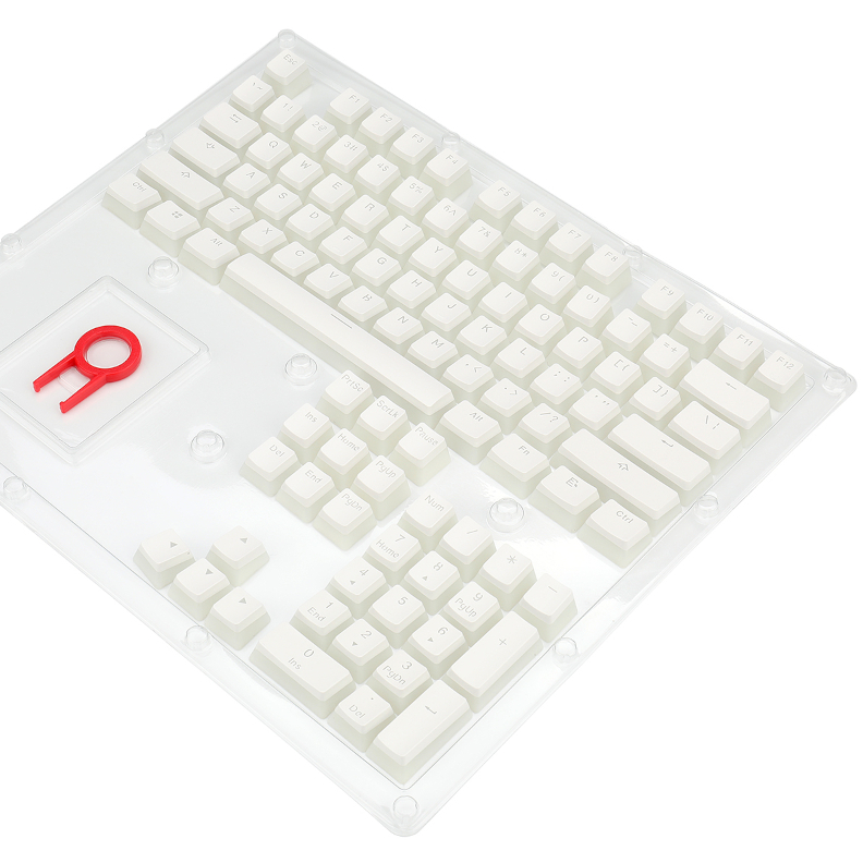 REDRAGON 104 SCARAB Mechanical Key Caps – White