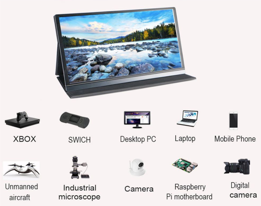 LunaLift Portable Monitor 15.6 inch