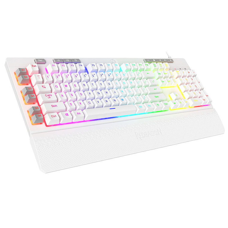 REDRAGON SHIVA Membrane Keyboard – White