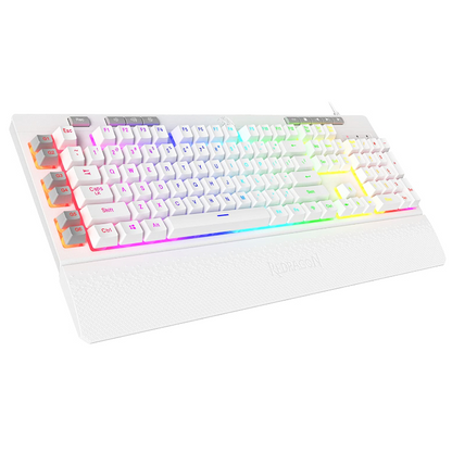 REDRAGON SHIVA Membrane Keyboard – White