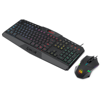 REDRAGON 2IN1 (K503A-RGB|M601) Gaming Combo 1 – Black