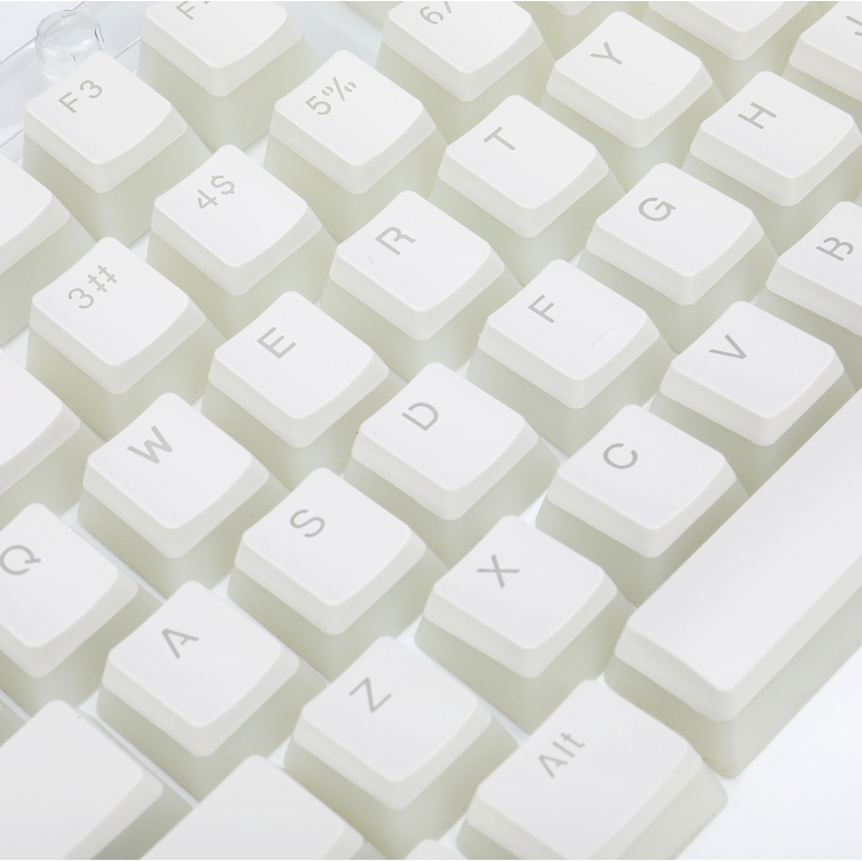 REDRAGON 104 SCARAB Mechanical Key Caps – White