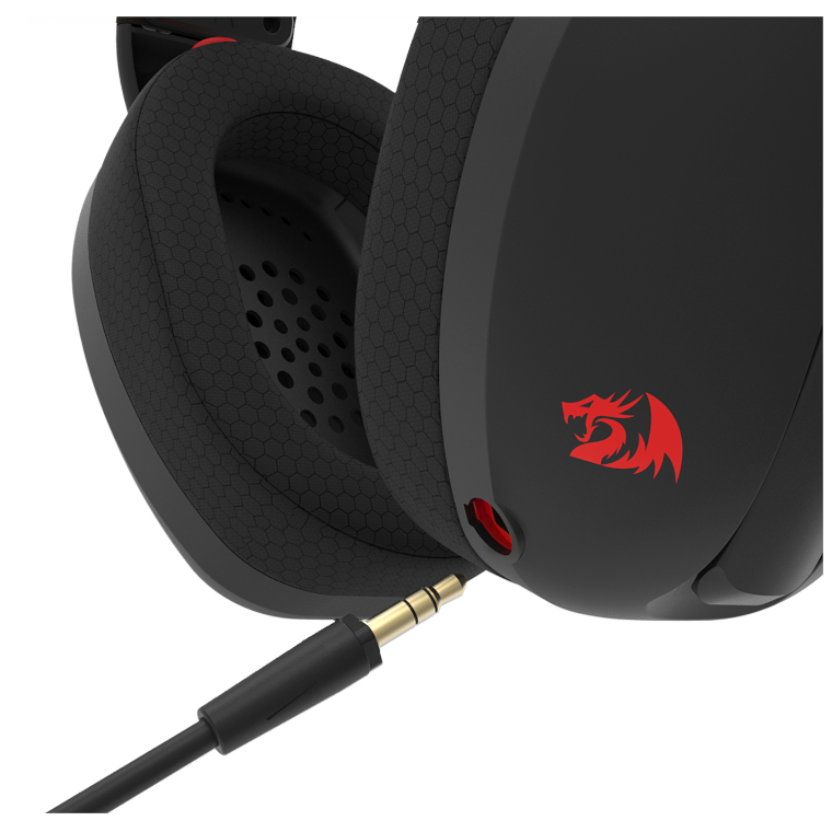 REDRAGON Over-Ear IRE BT5.2 Wireless Gaming Headset – Black