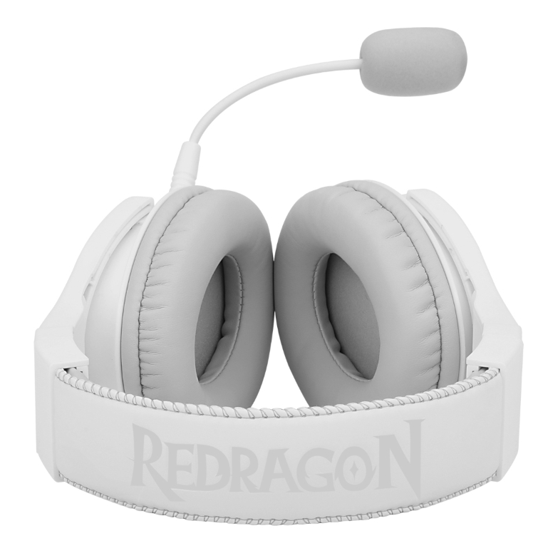 REDRAGON Over-Ear PANDORA USB RGB Gaming Headset – White