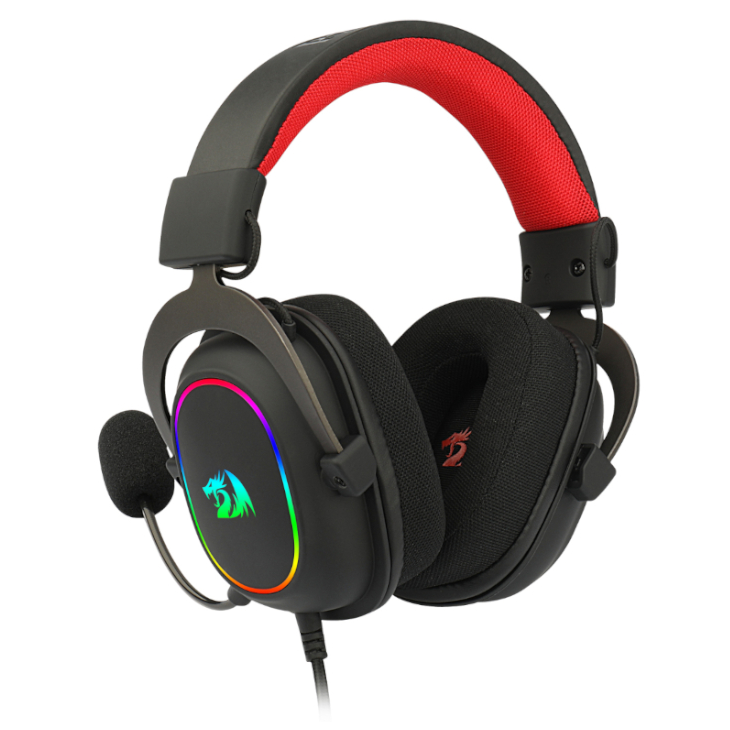 REDRAGON Over-Ear ZEUS-X USB RGB Gaming Headset – Black